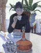 dining room, Paul Signac